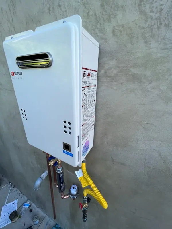 Tankless water heater installation for San Luis Obispo homes